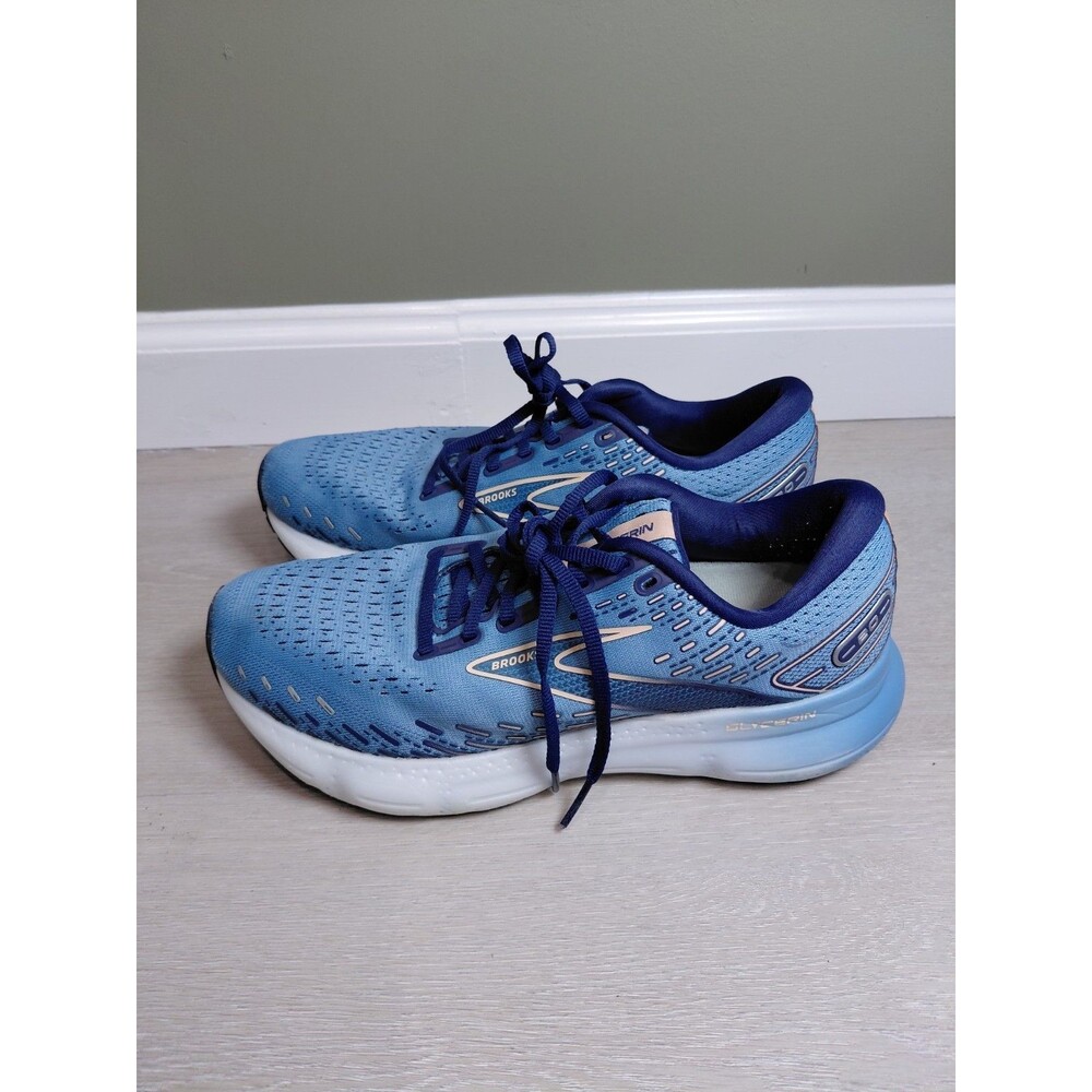 Size 9.5B - Brooks Glycerin 20 Blissful Blue Womens Sneakers